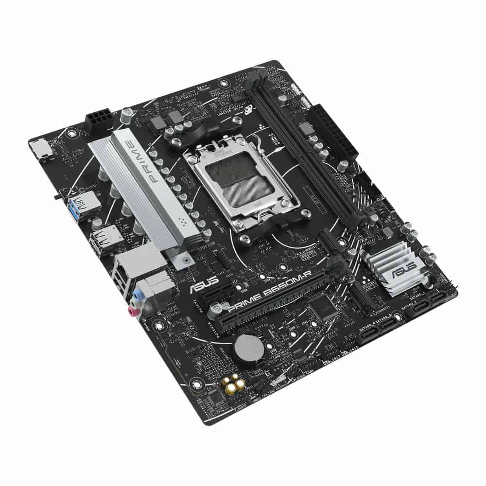 (image for) ASUS PRIME B650M-R DDR5 PCIe 4.0 MicroATX Open Box Motherboard